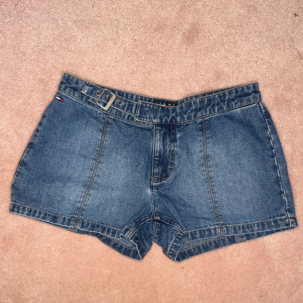 Tommy Hilfiger Y2K 2002 Lowrise Denim Shorts